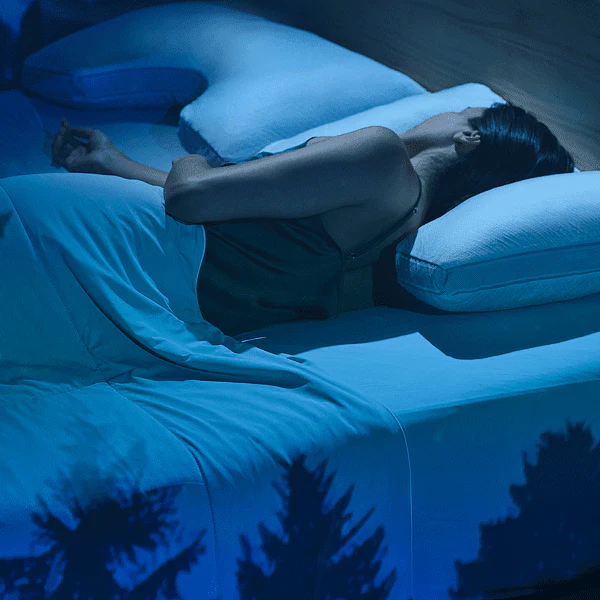 Coop Lulltra cooling comforter image with quilted texture